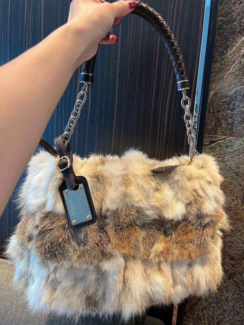 Real fur bag store