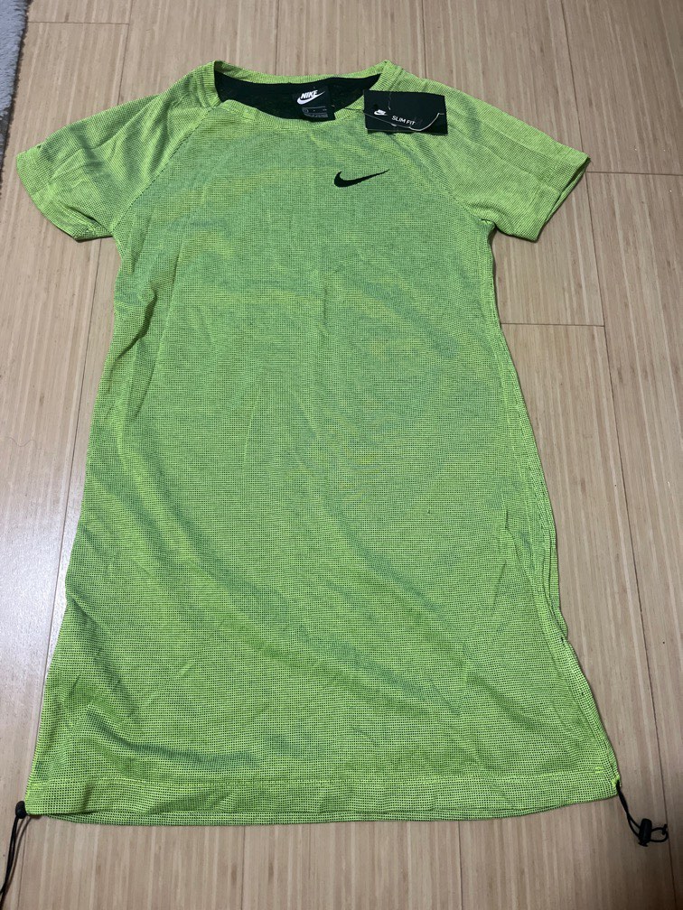 Green sales nike dress