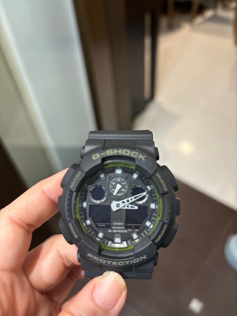 G Shock GA 100L 1ADR