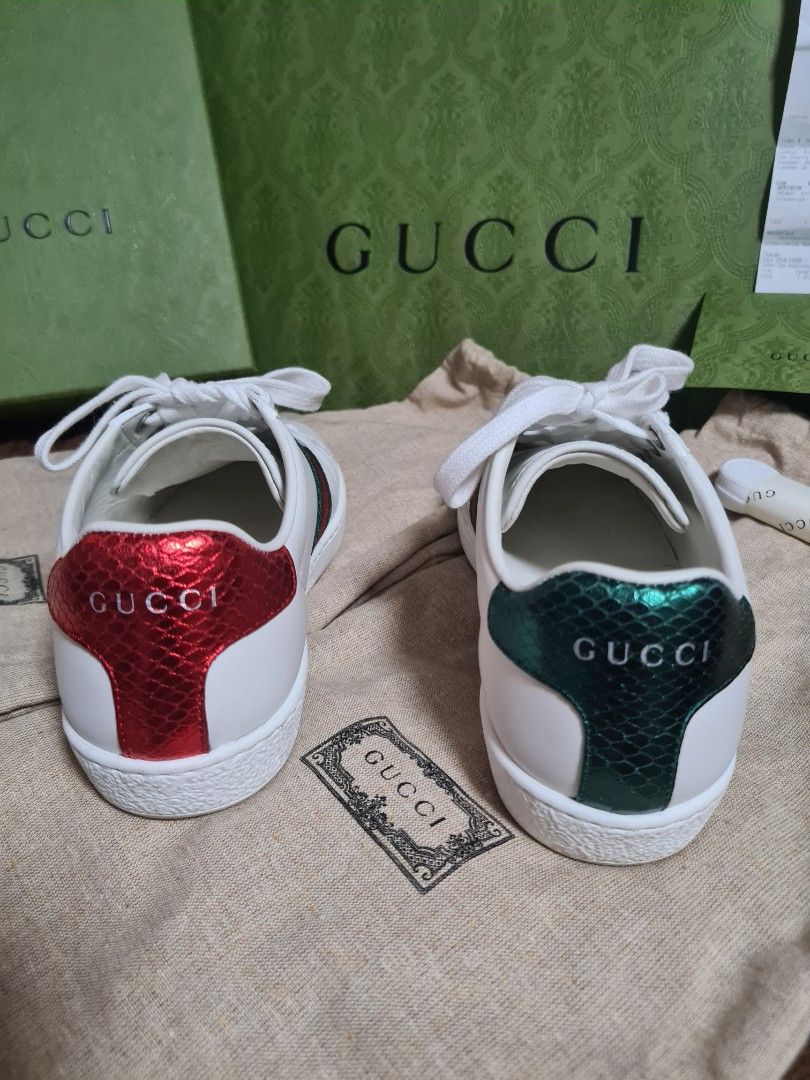 GUCCI AUTHENTIC With Receipt Size 6