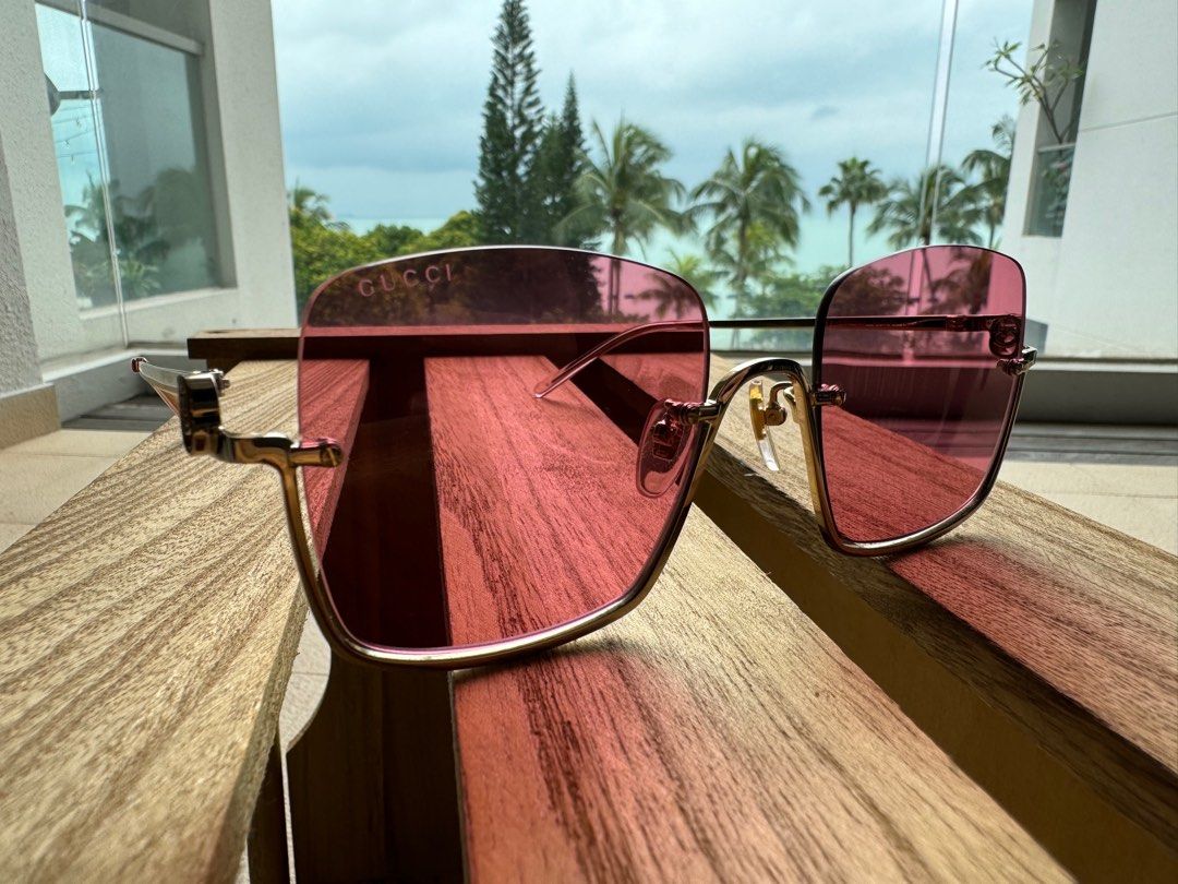 Gucci gold shades store