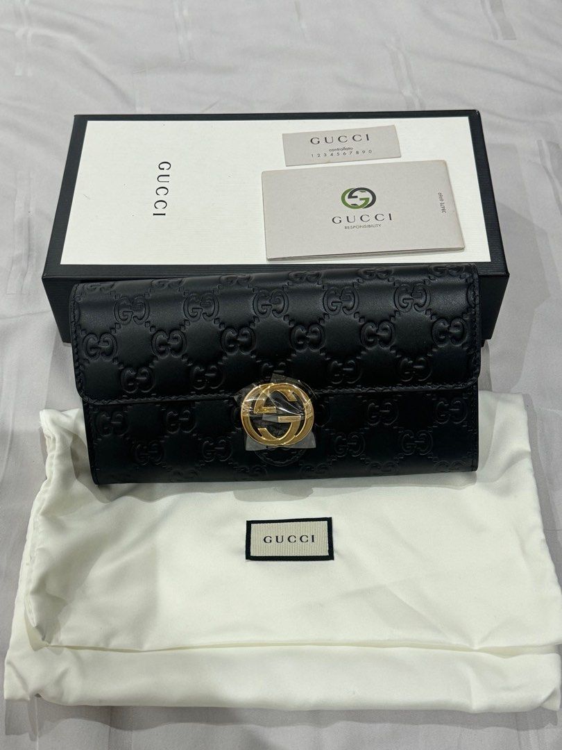Gucci signature wallet price clearance