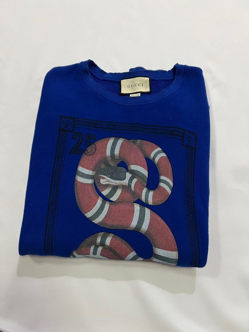 Gucci discount kingsnake sweatshirt