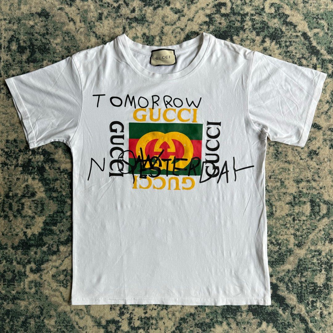 Gucci tomorrow t shirt hot sale