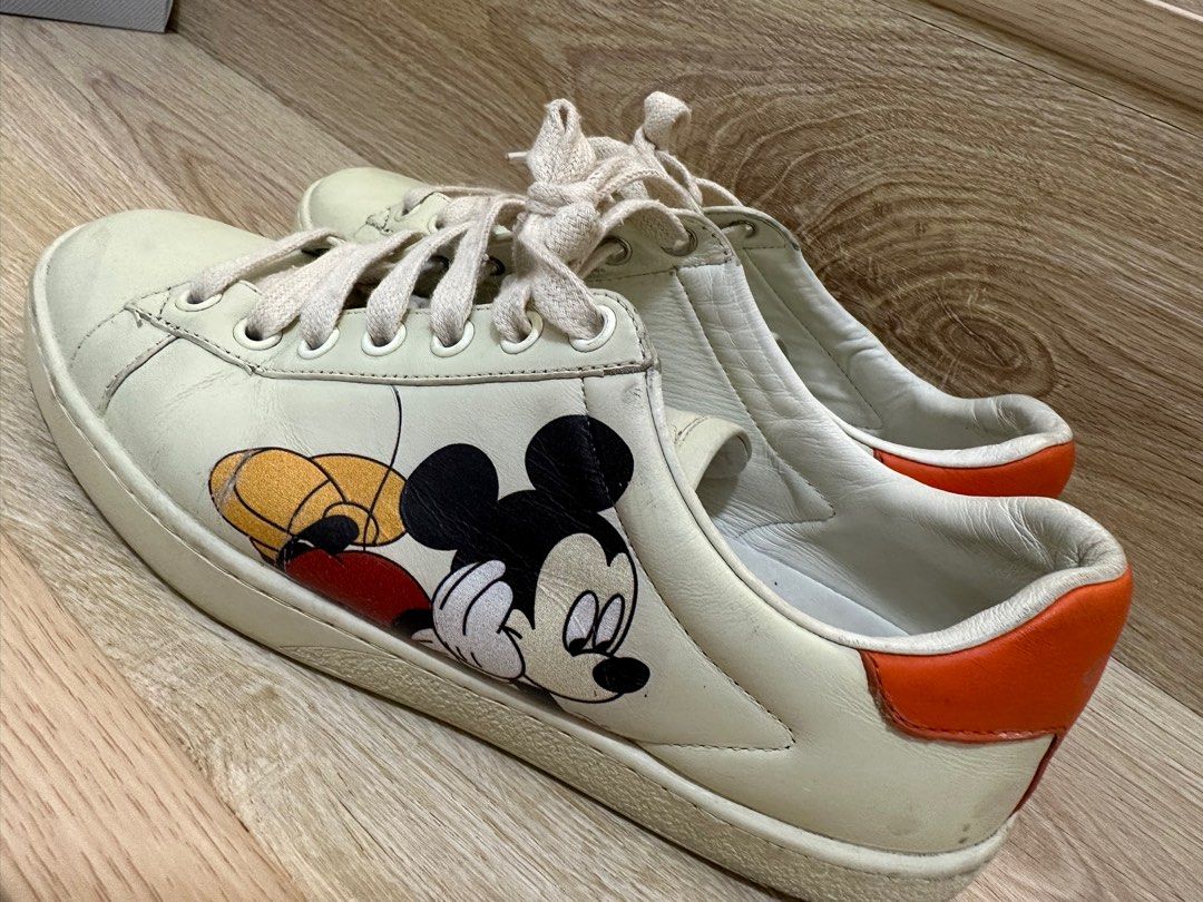 Tenis gucci mickey on sale precio
