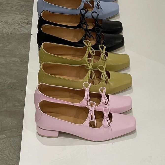 Agnes Leather Mary Janes