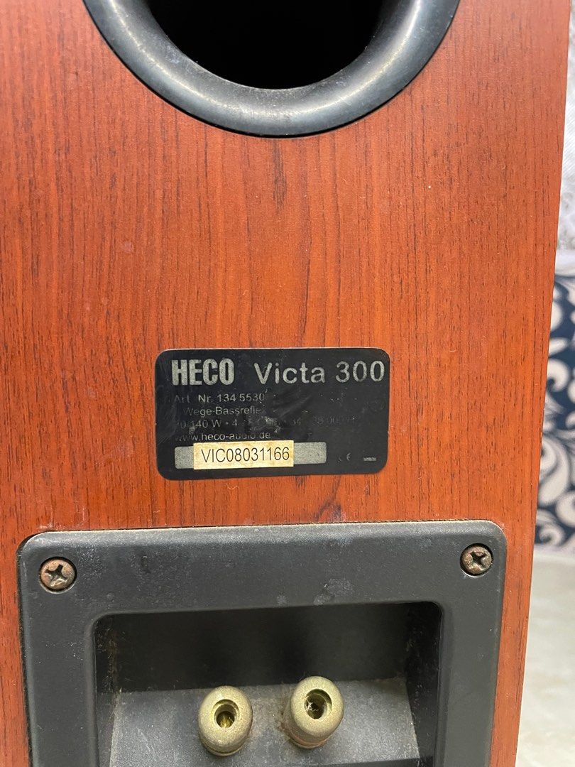HECO Victa 300 Bookshelf Speakers, Audio, Soundbars, Speakers & Amplifiers on Carousell