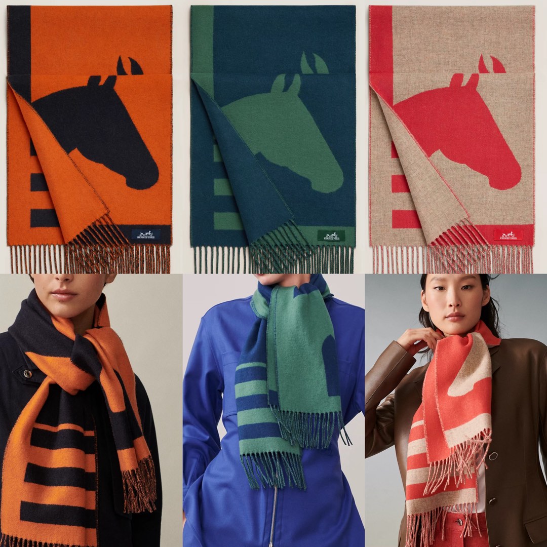 【残り僅か】HERMES マフラー Casaque Love Story 残り僅か】HERMES マフラー Casaque Love Story (HERMES
