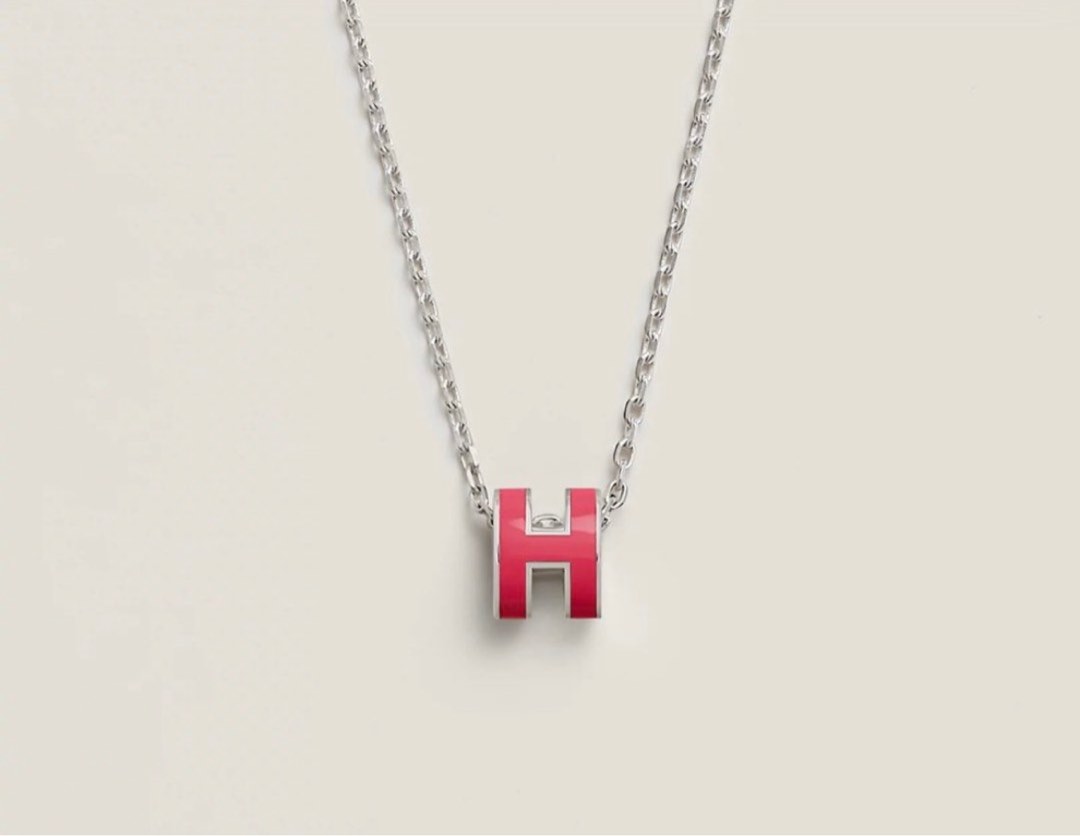 Mini pop shop h necklace hermes