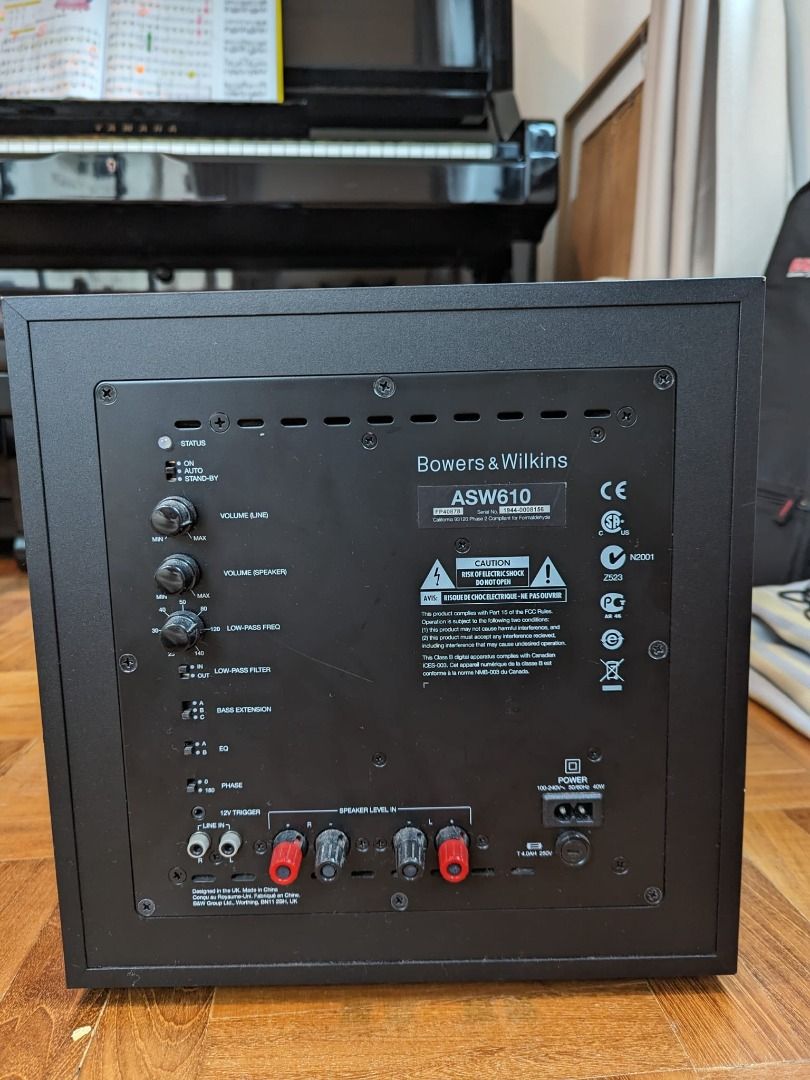B&w asw610 for sale hotsell
