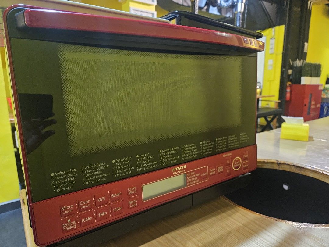 Hitachi Toaster Oven 1300W Hitachi Convection Oven Toaster 1300W - 4 ...