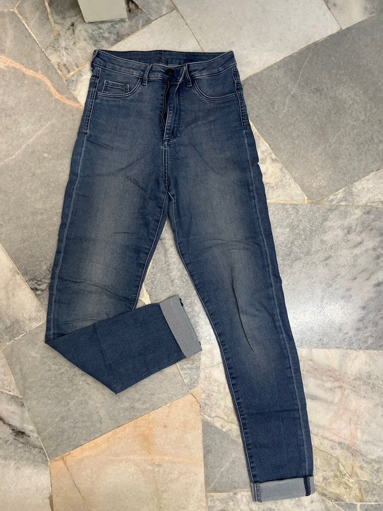 H M super skinny high waist jeggings Women s Fashion Bottoms