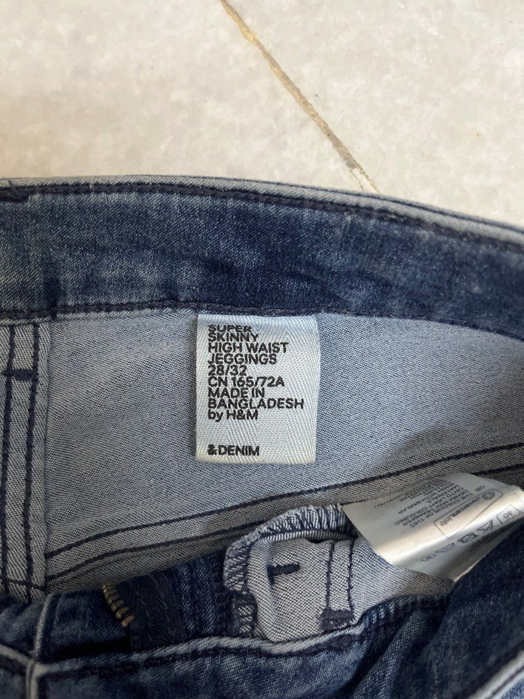 H and m super skinny high waist on sale jeans