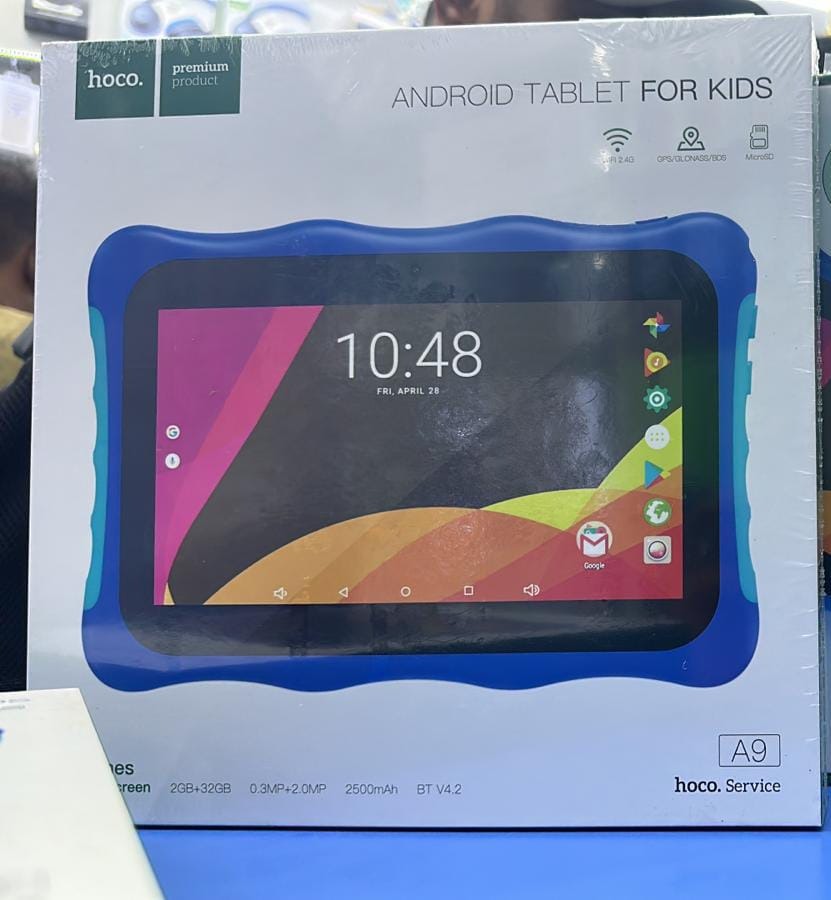 Hoco Brand New HOCO A9 Kids Tab 7 Inch Wifi Black 32 GB Mobile