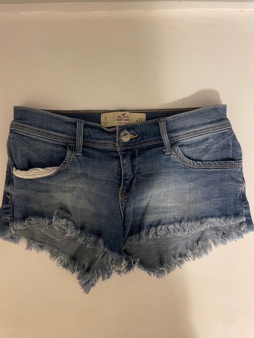 Hollister on sale distressed shorts