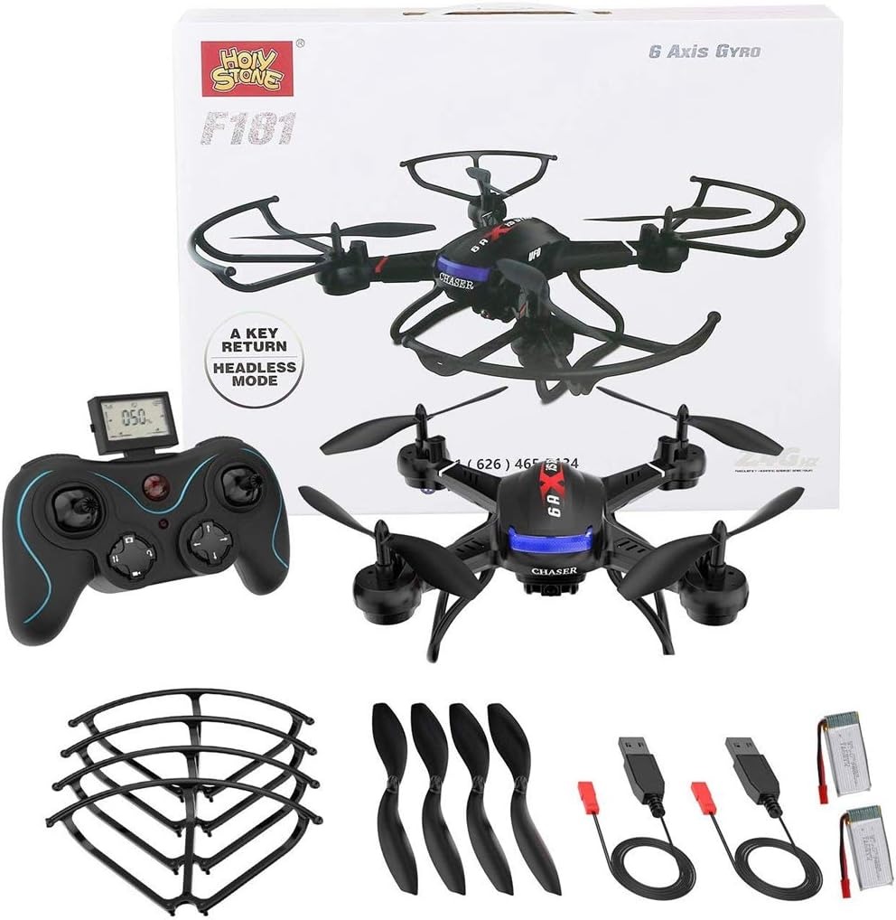 Holy Stone Drone with HD Camera F181C RC Quadcopter RTF 4 Channel 2.4GHz 6 Gyro with Altitude Hold Function Headless Mode and One Key Return Home