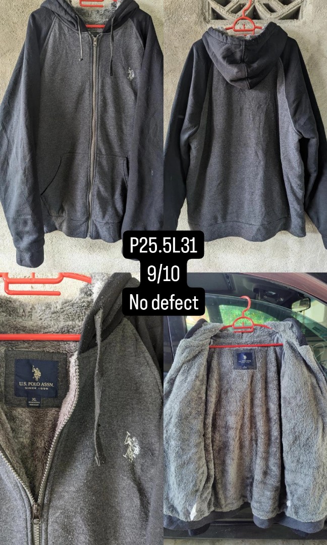 Buy U.S. Polo Assn. Hooded Zip Up Sweatshirt 