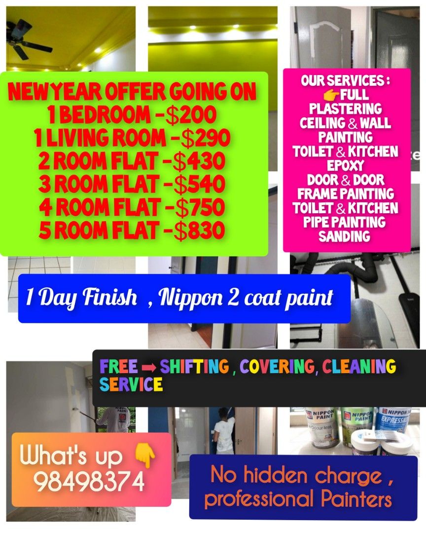 House Painting service/Cheap Painting service/Professional painting service/Interior & Exterior