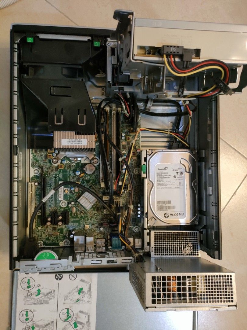 Hp Compac 6200 Pro Small Form Factor, Computers & Tech, Desktops on ...