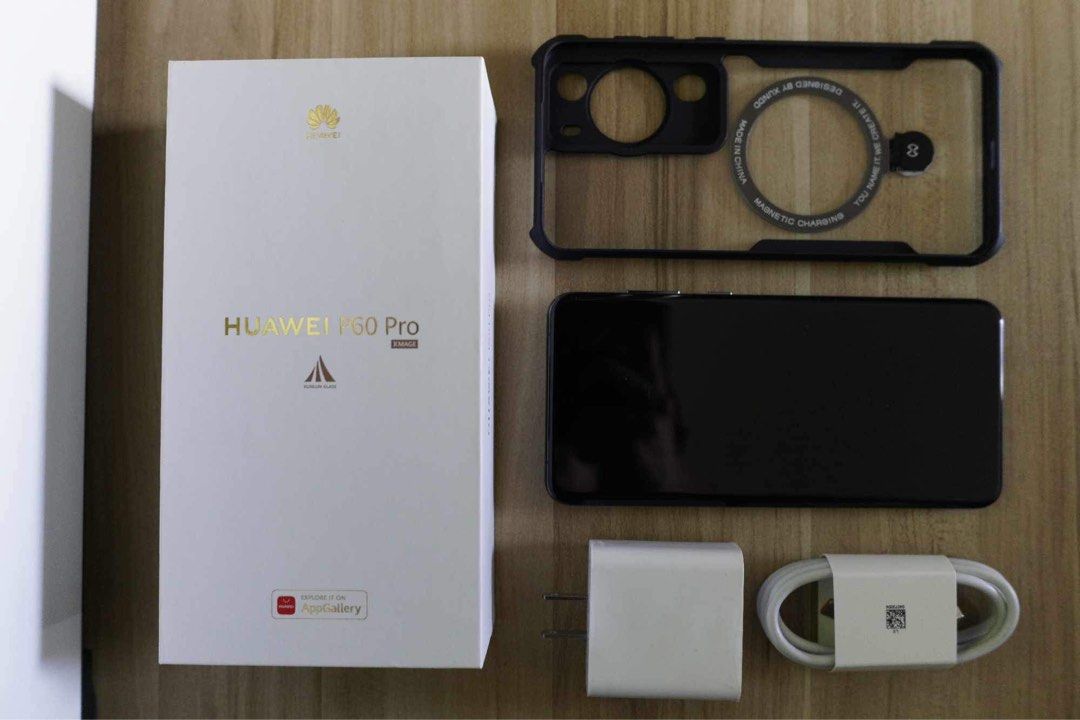 Huawei P60 Pro 512GB (Category: Huawei) located in Manila. Submitted by strawberrine (Listing ID 1275666344, Image 3). Description: 12GB RAM Black Good as New! Open to swap to iPhone 14 Pro)or Samsung Galaxy S23 Ultra(dual sim) Bought on August 2023 for P69,999 With: - Hydrogel screen protector installed - Tempered glass installed on all 3 cameras - Complete Box - Free original case inside the box - Charger + usb cable - Xundd case Meetup areas: 