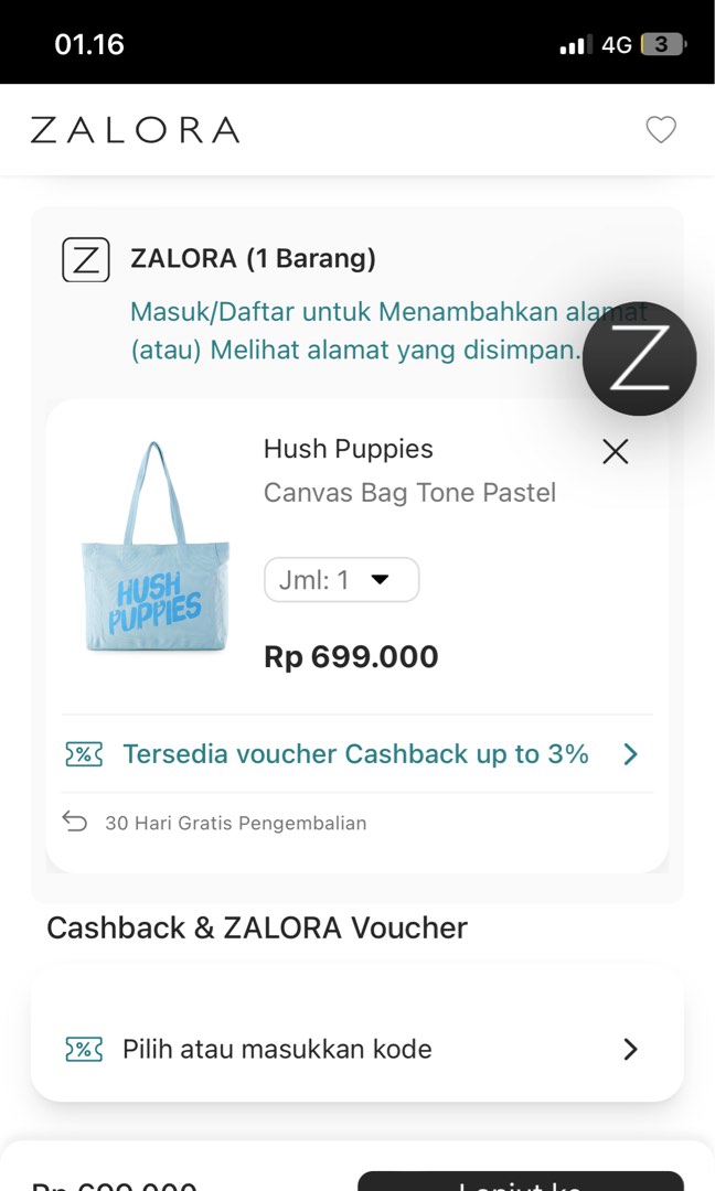 Hush puppies bag hotsell zalora