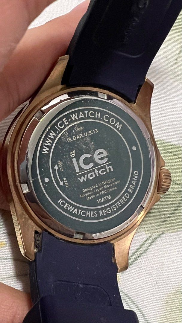 ICE chrono Blue rose-gold main image 1