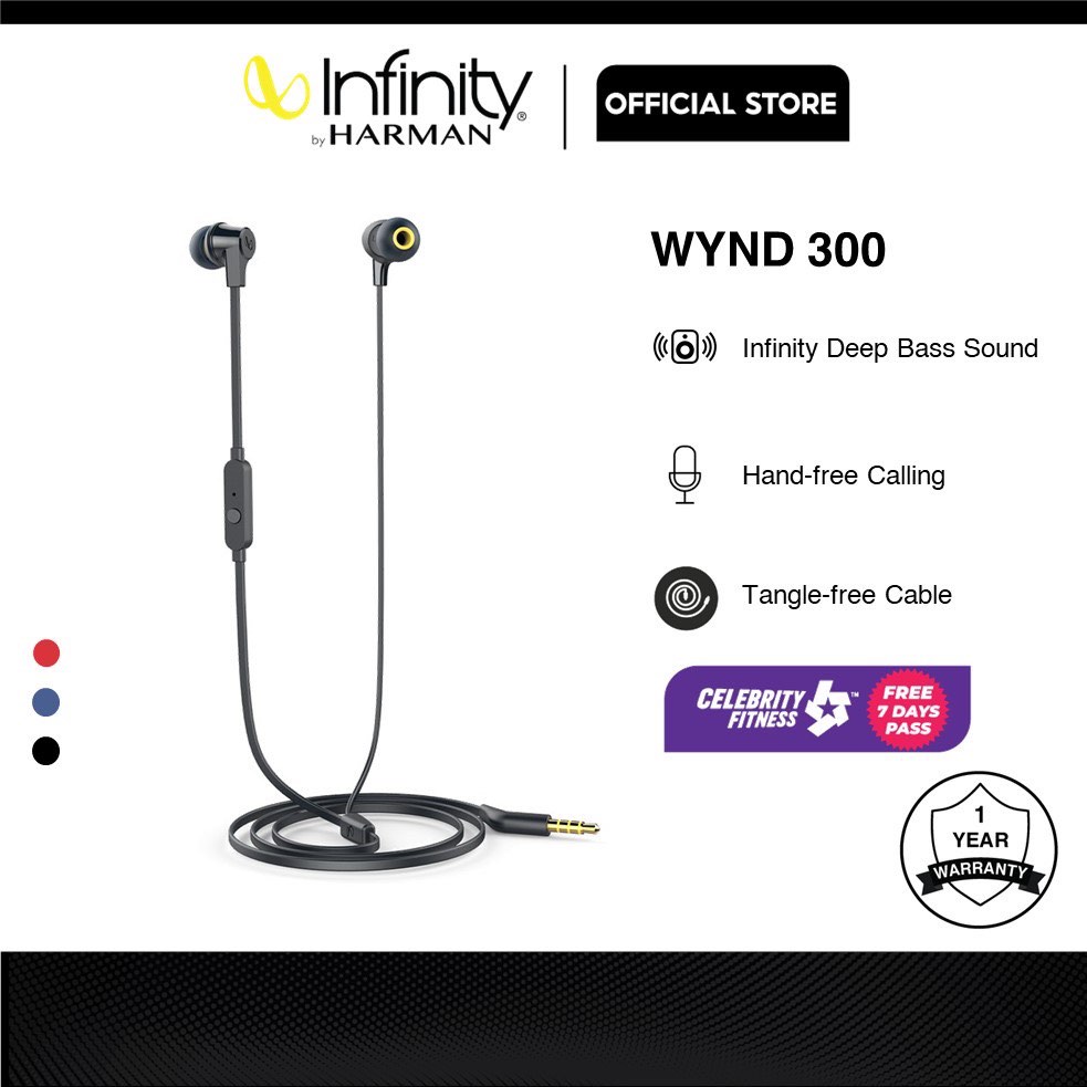 Infinity 300 online earphones