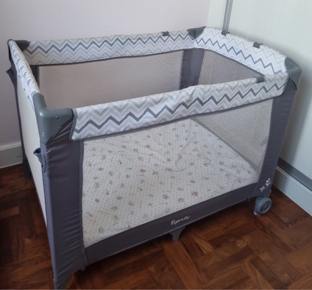 Ingenuity Playpen, Babies & Kids, Baby Nursery & Kids Furniture, Cots