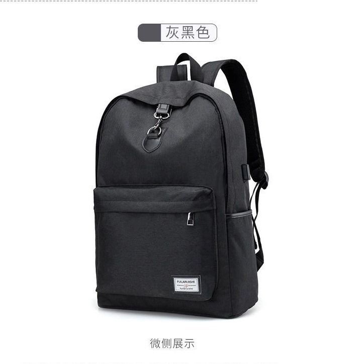 INSTOCKS Men Ladies Plain Canvas Backpack Men s Fashion Bags