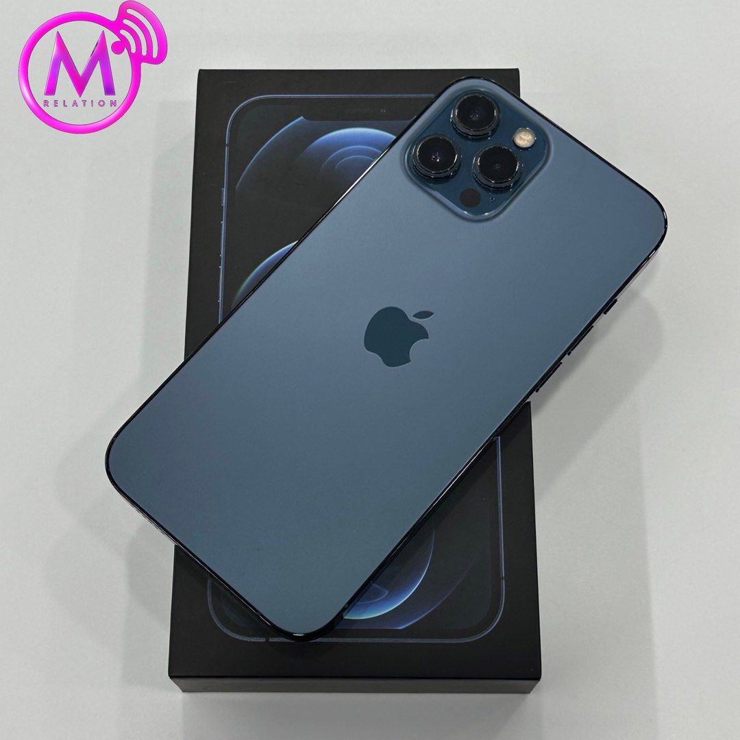 iPhone 12 Pro Max Pacific Blue 256GB, Mobile Phones & Gadgets, Mobile