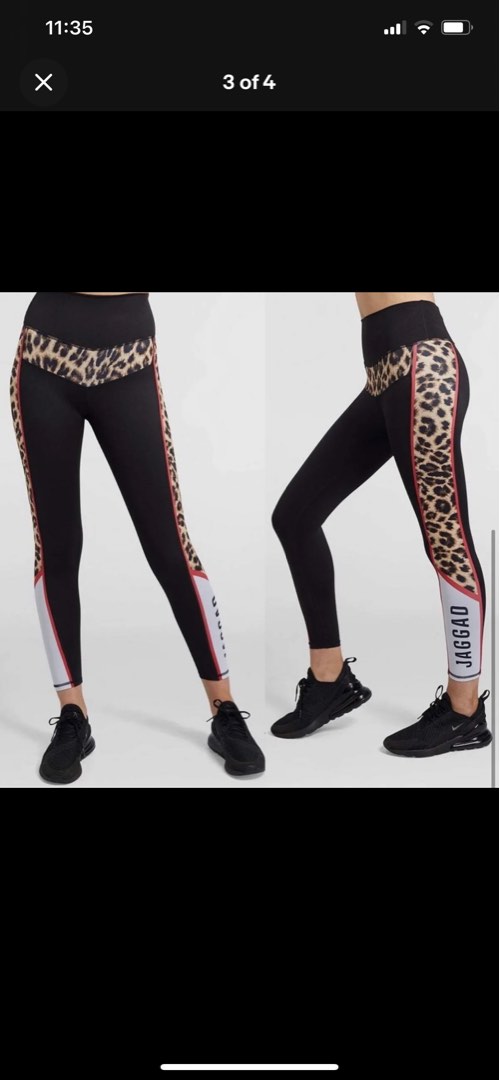 Jaggad leopard tights store
