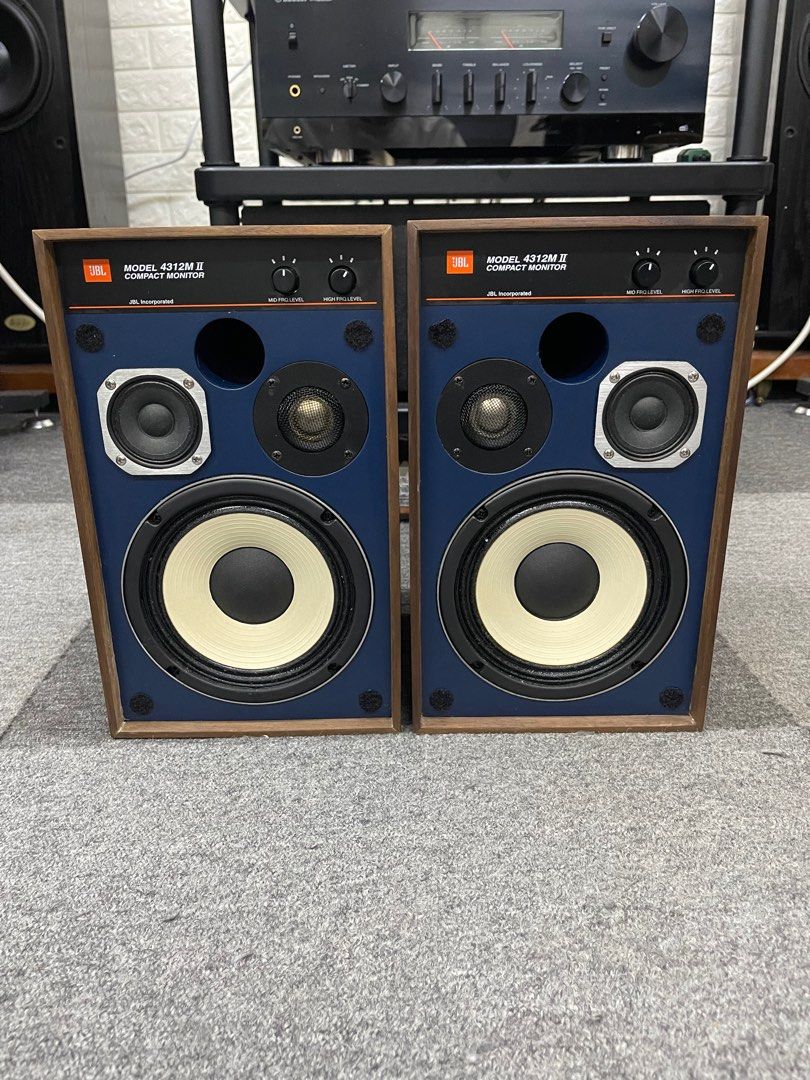 JBL 4312MII COMPACT MONITOR WX [ペア] 美品☆JBL MODEL 4312M II