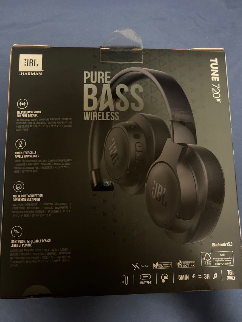 jbl tune 720 bt, Audio, Headphones & Headsets on Carousell