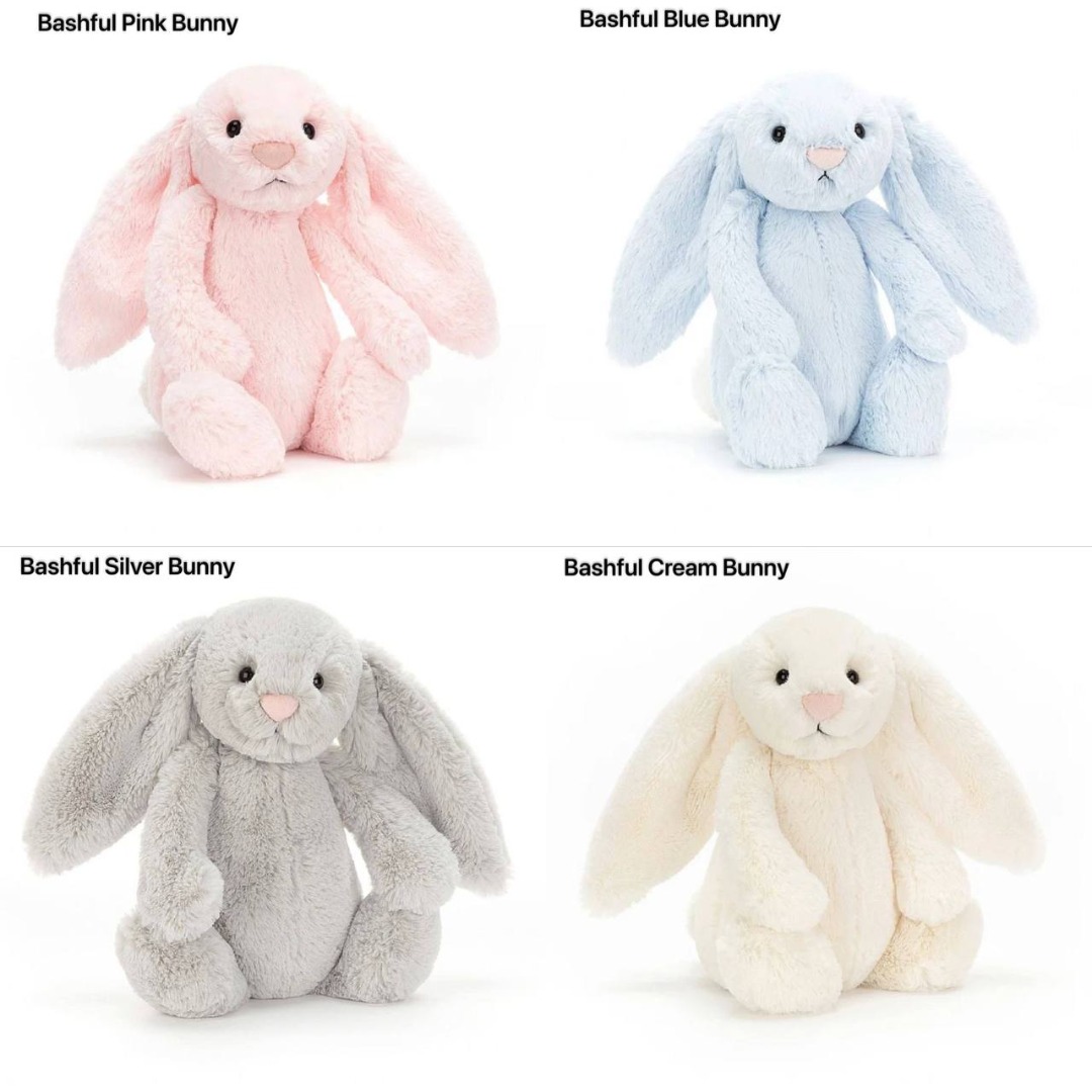 Jellycat Bashful Bunny All Sizes Colors Hobbies Toys Toys 