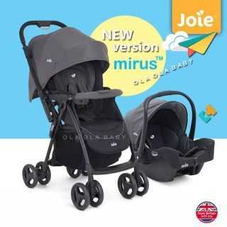 Joie Mirus Stroller and Joie Juva Carrier Carseat