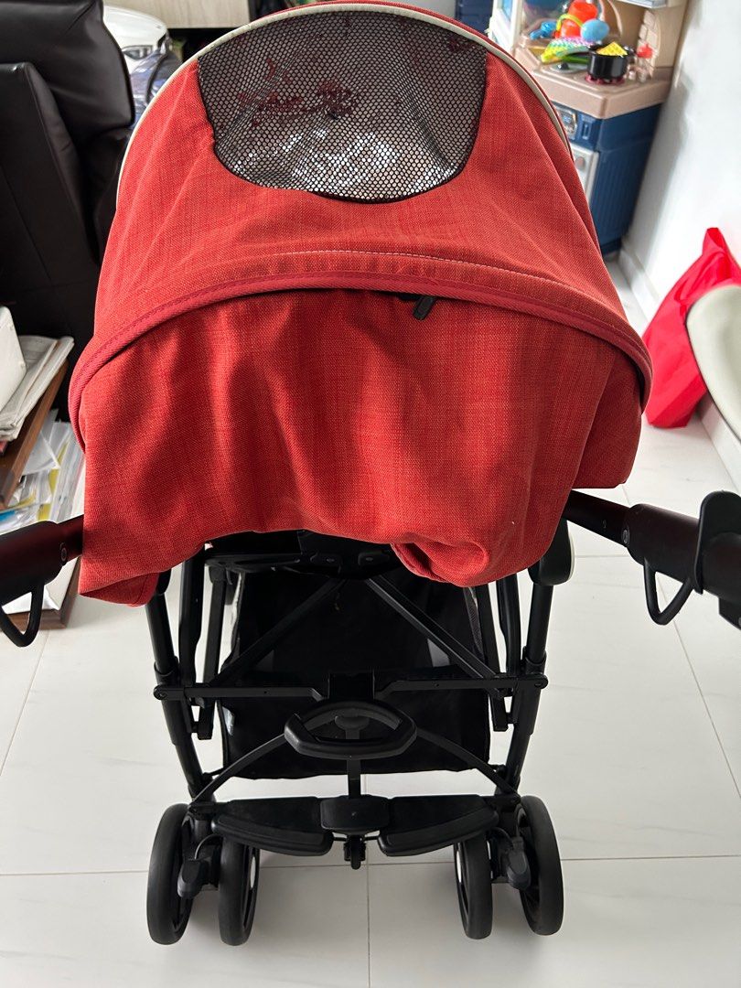 Peg perego stroller sales red