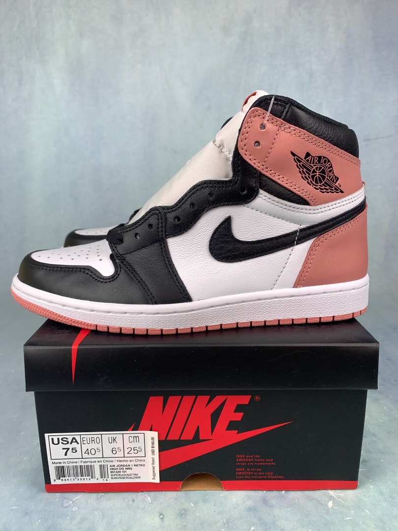 Jordan 1 retro top rust pink