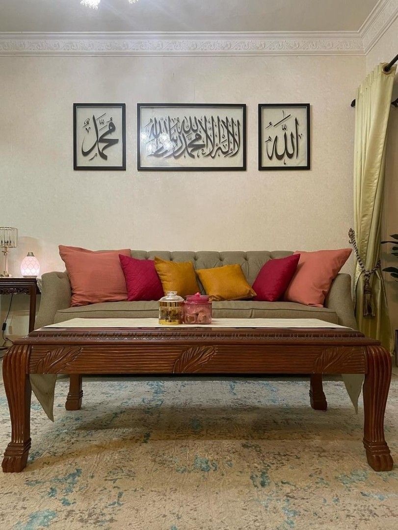 2pcs Kayu Jati Coffee & side table set Fella Design, Furniture & Home