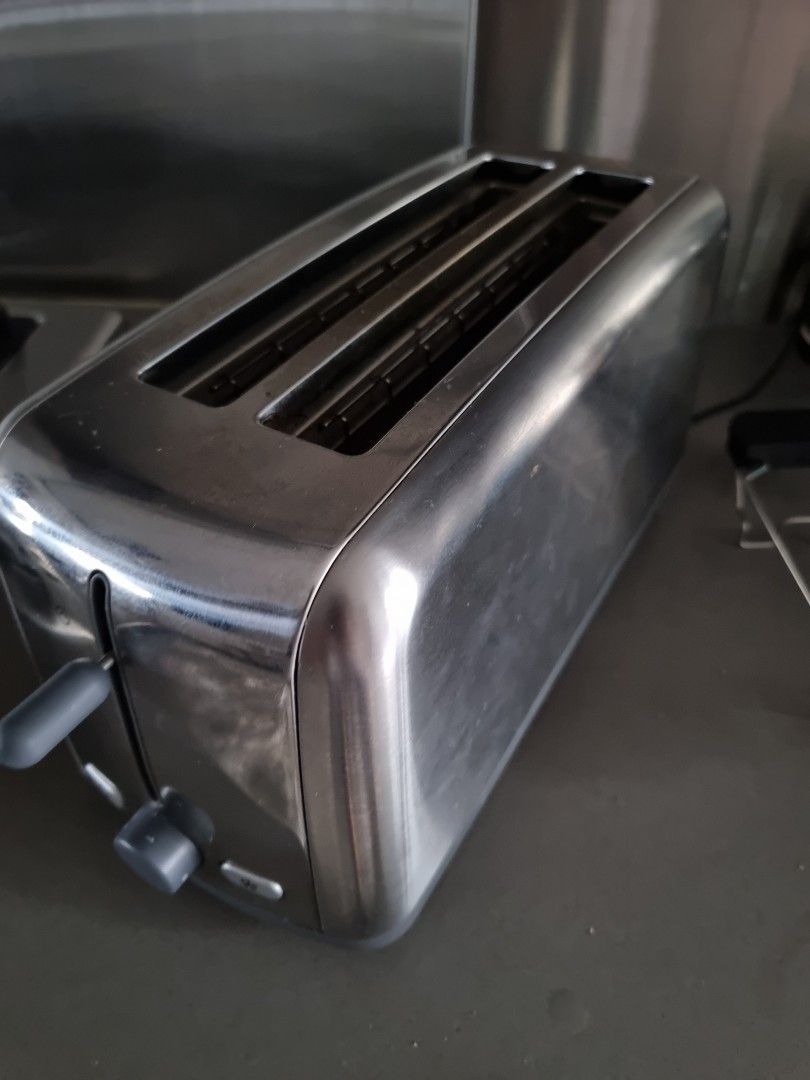 KENWOOD BREAD TOASTER 2 Slot 4 Slice, Stainless Steel, highrise bread