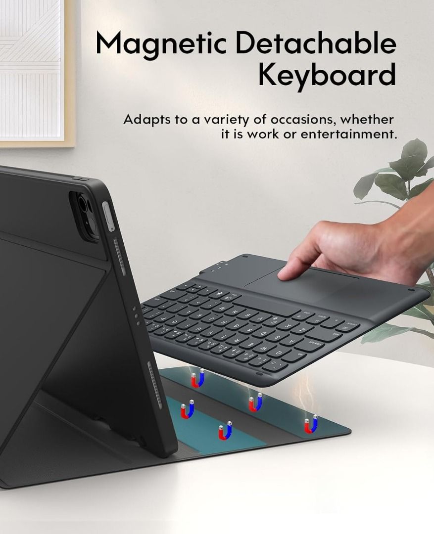 SaharaCase Keyboard Folio Case for Apple® iPad® Pro 12.9 (4th
