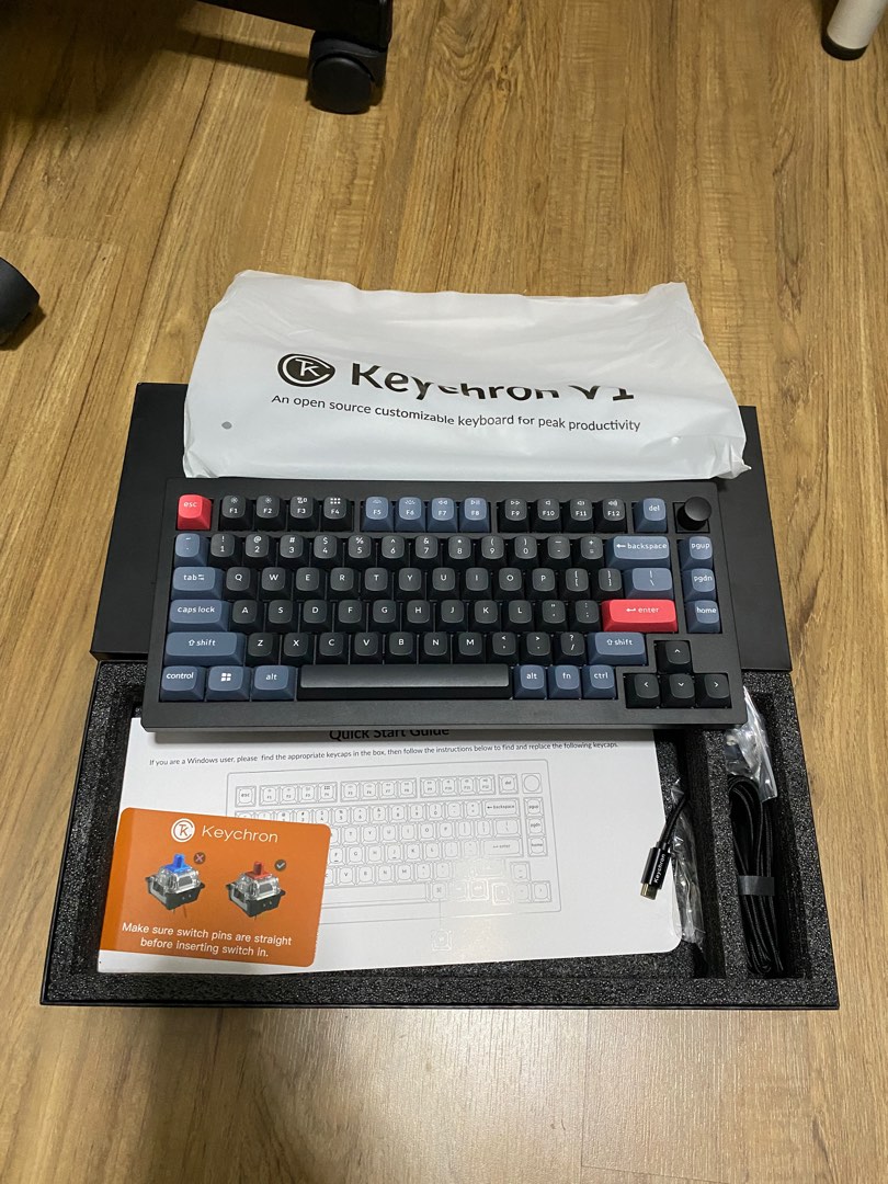 Keychron V1, Computers & Tech, Parts & Accessories, Computer Keyboard ...