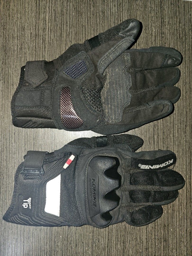 Komine store motorcycle gloves