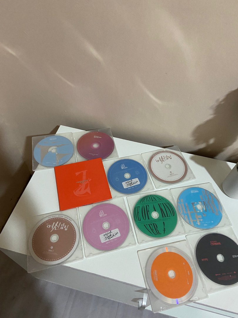 kpop and kdrama ost cd’s bundle, Audio, Portable Music Players on Carousell