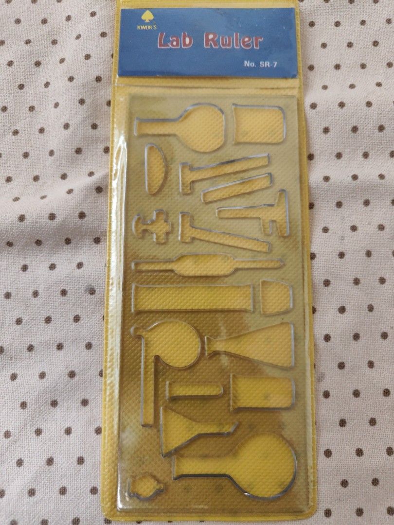 Lab Ruler template for Science lessons, Hobbies & Toys, Stationery ...