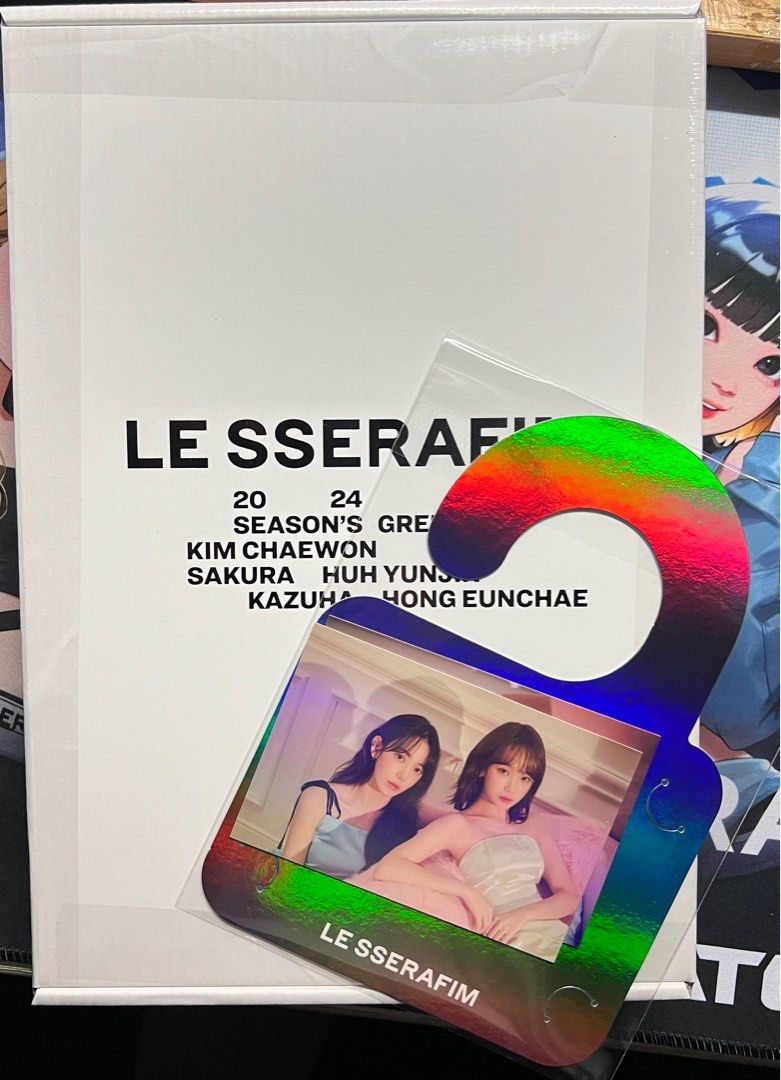 現貨]LE SSERAFIM 2024 SEASON'S GREETINGS 連Weverse特典, 興趣及遊戲