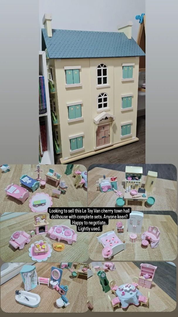 Le toy van cherry store tree hall sale