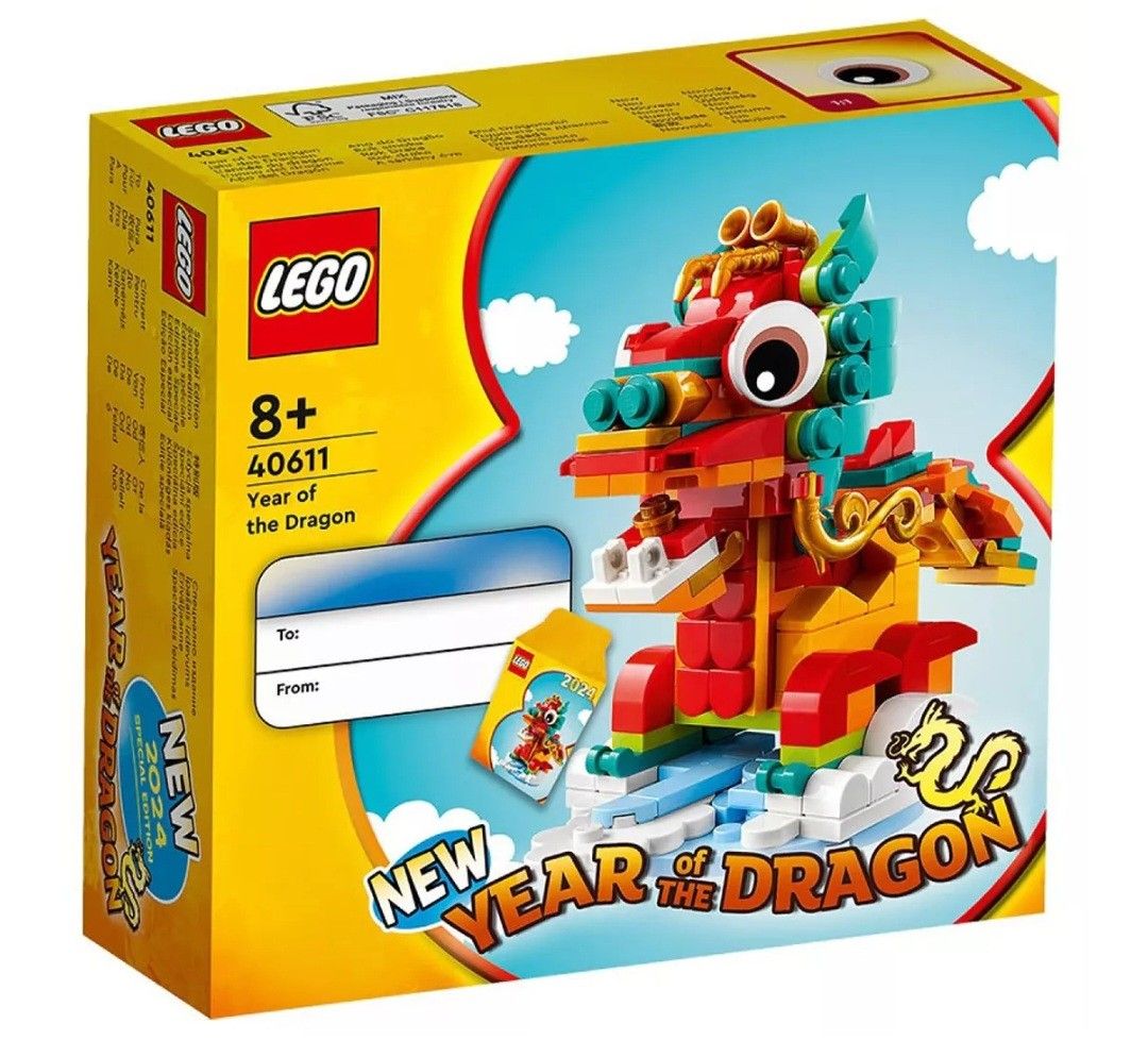 LEGO CNY 40611 Year of the Dragon Hobbies Toys Toys Games