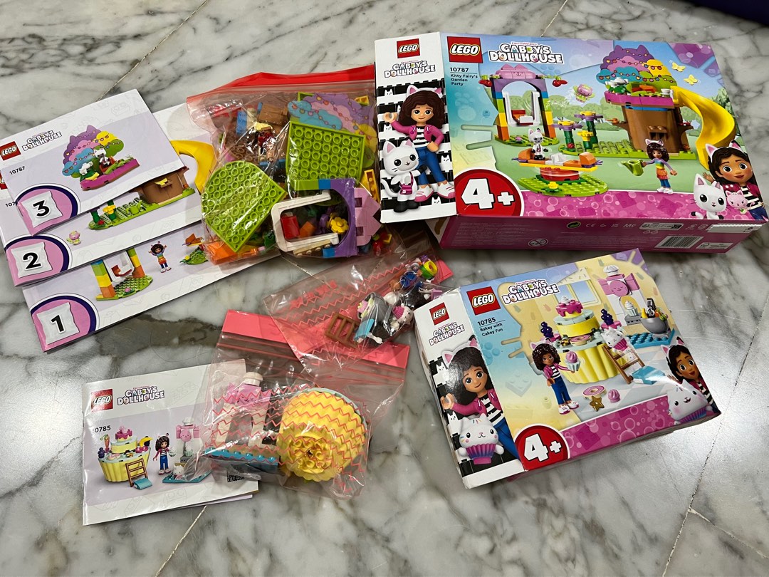 Buy LEGO Gabby's Dollhouse Kitty Fairy's Garden Party Toy 10787