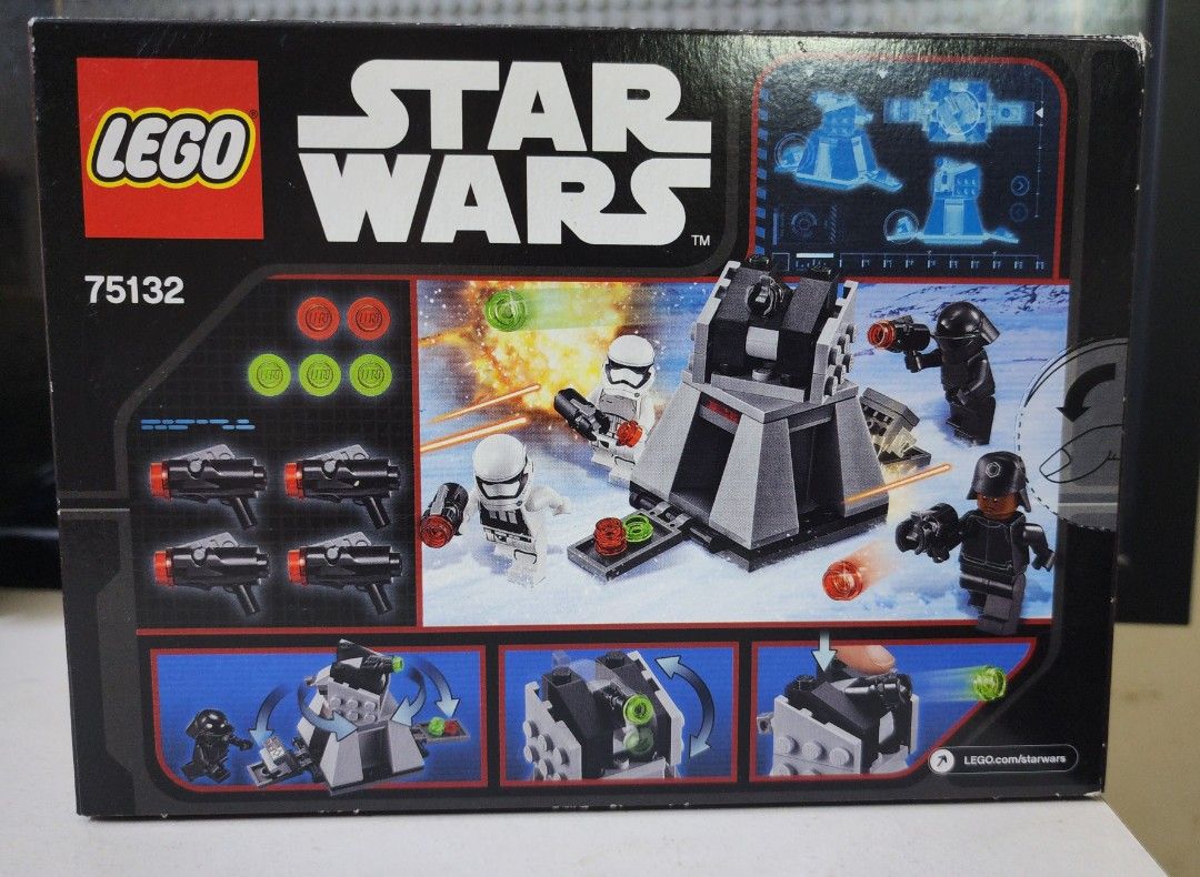 Lego star wars first order battle pack 75132 sale