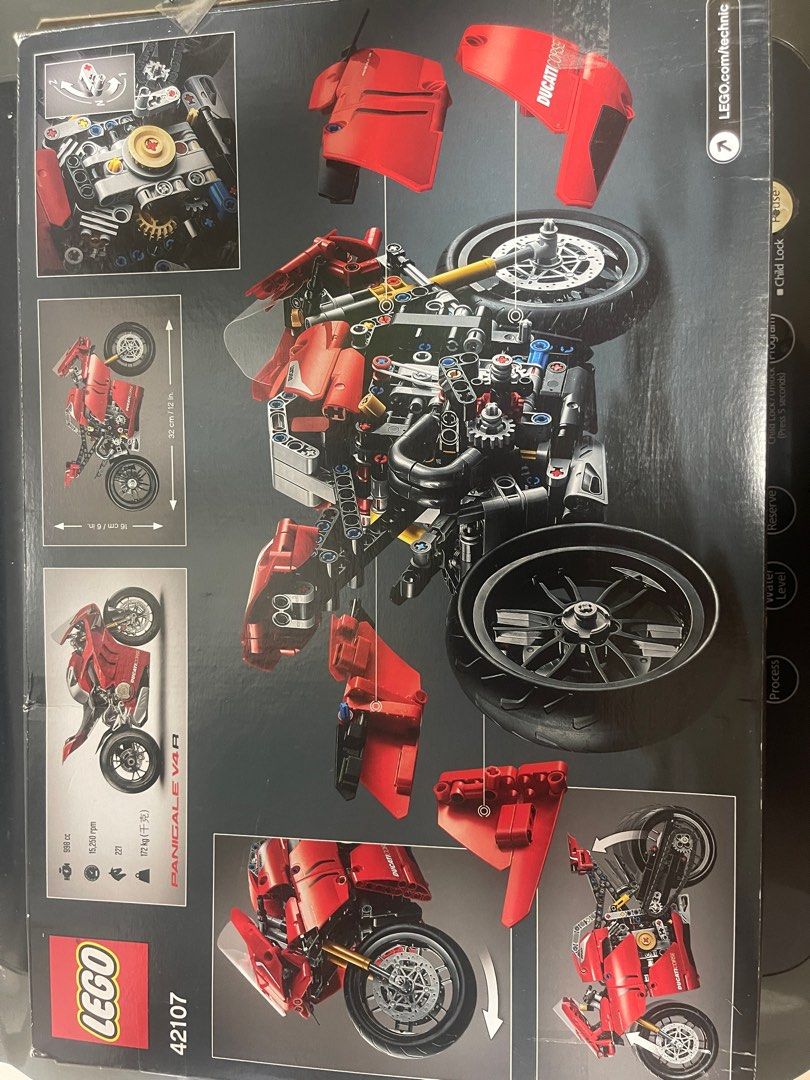 LEGO TECHNIC 4210 Ducati Pantigale V4 R Hobbies Toys Toys